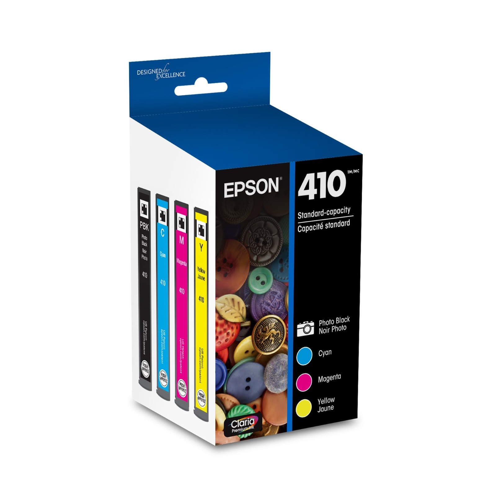 Epson 410 Claria Premium Multipack Ink Standard Capacity - 01/2029
