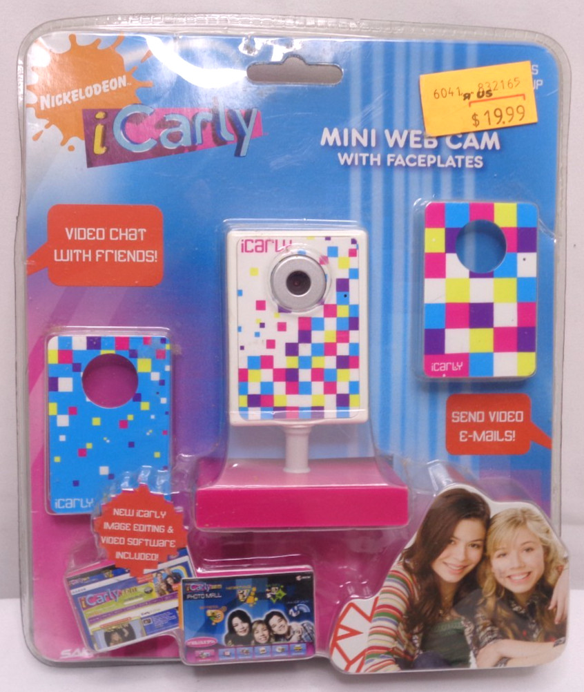 Nickelodeon iCarly Mini Webcam NEW Sealed 2009 Y2K Teen TV Show Collectible