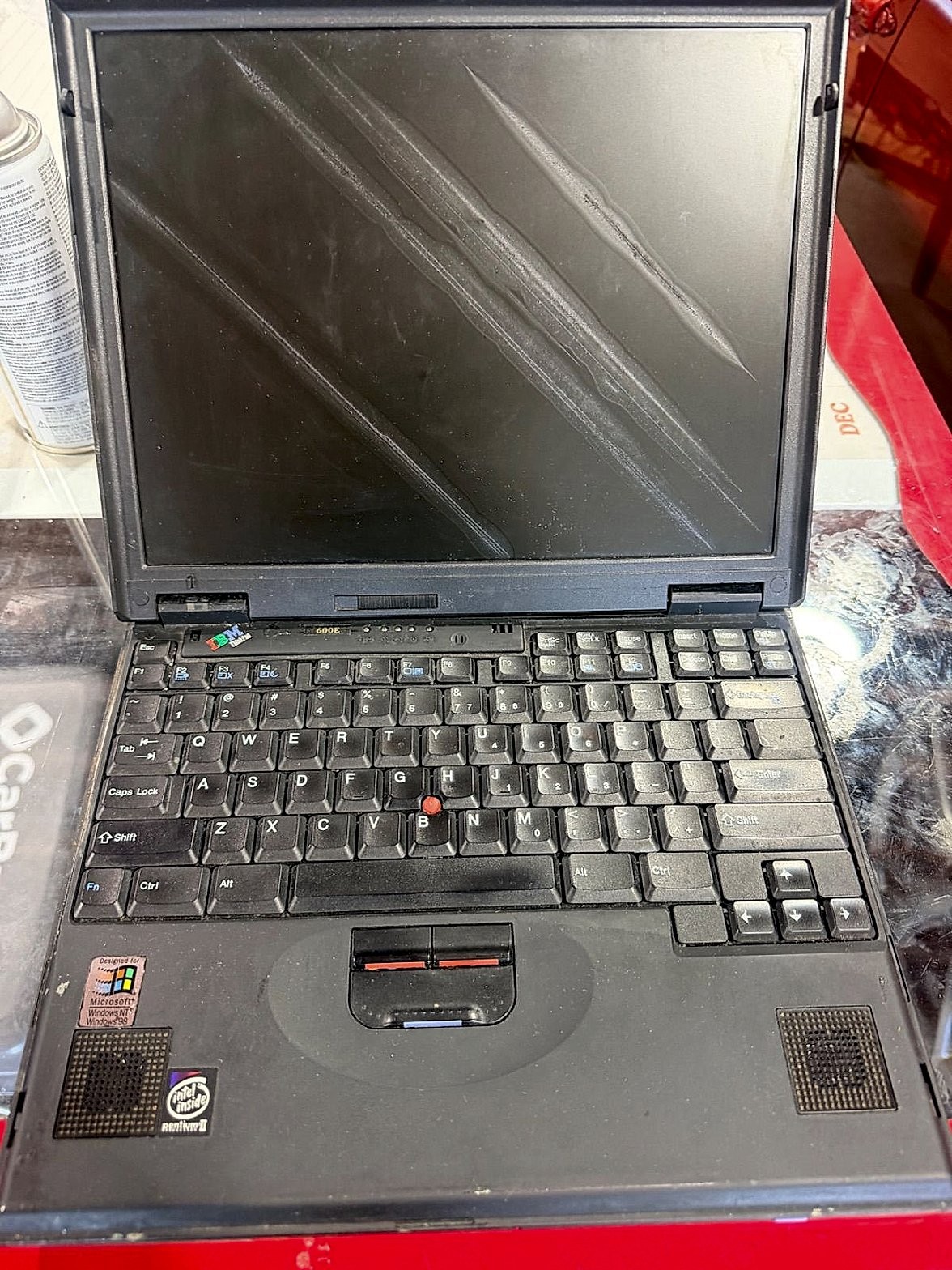 IBM ThinkPad 600E Laptop with TrackPoint (Pentium II)