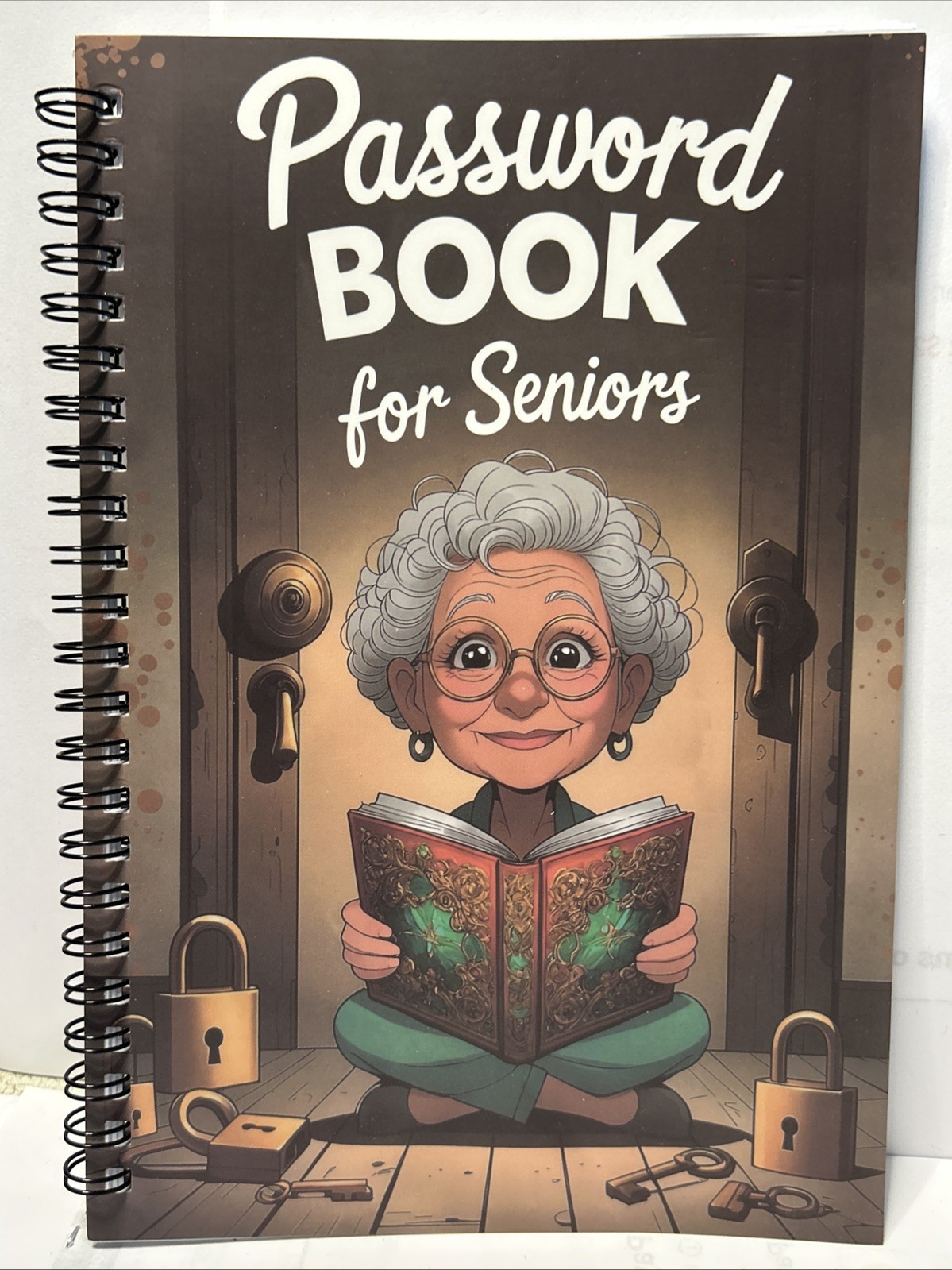 Password Book Seniors Internet Bank Credit Card Software Info Logbook Organizer