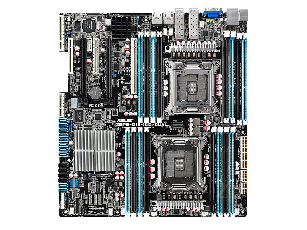 For ASUS Z9PE-D16-10G/DUAL motherboard C602 LGA2011 DDR3 512G VGA EEB Tested OK