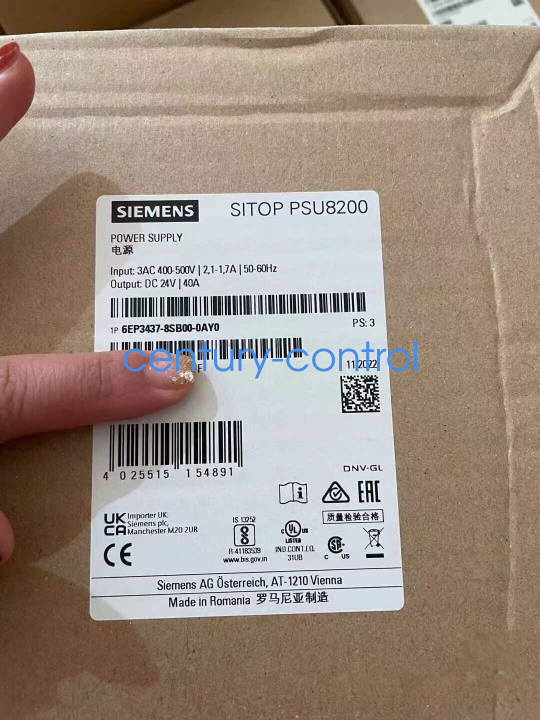 1PC NEW 6EP3437-8SB00-0AY0 power supply Fast shipping#DHL or FedEx
