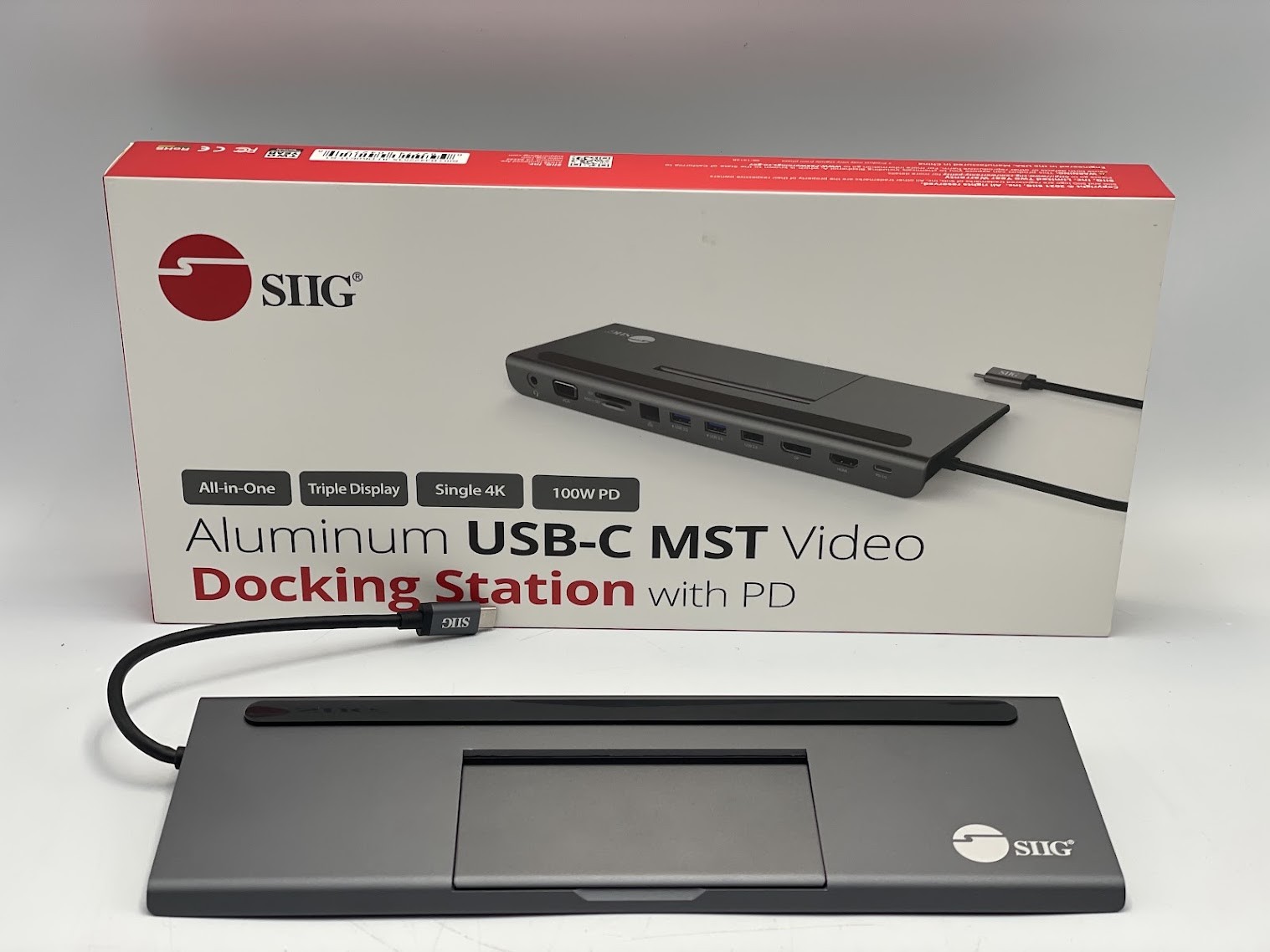 SIIG USB-C MST DOCKING STAND