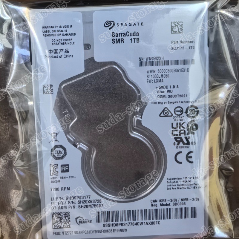 1PCS New Seagate 1TB ST1000LM050 16MB Cache 7200RPM SATA 2.5" Laptop HDD Hard D