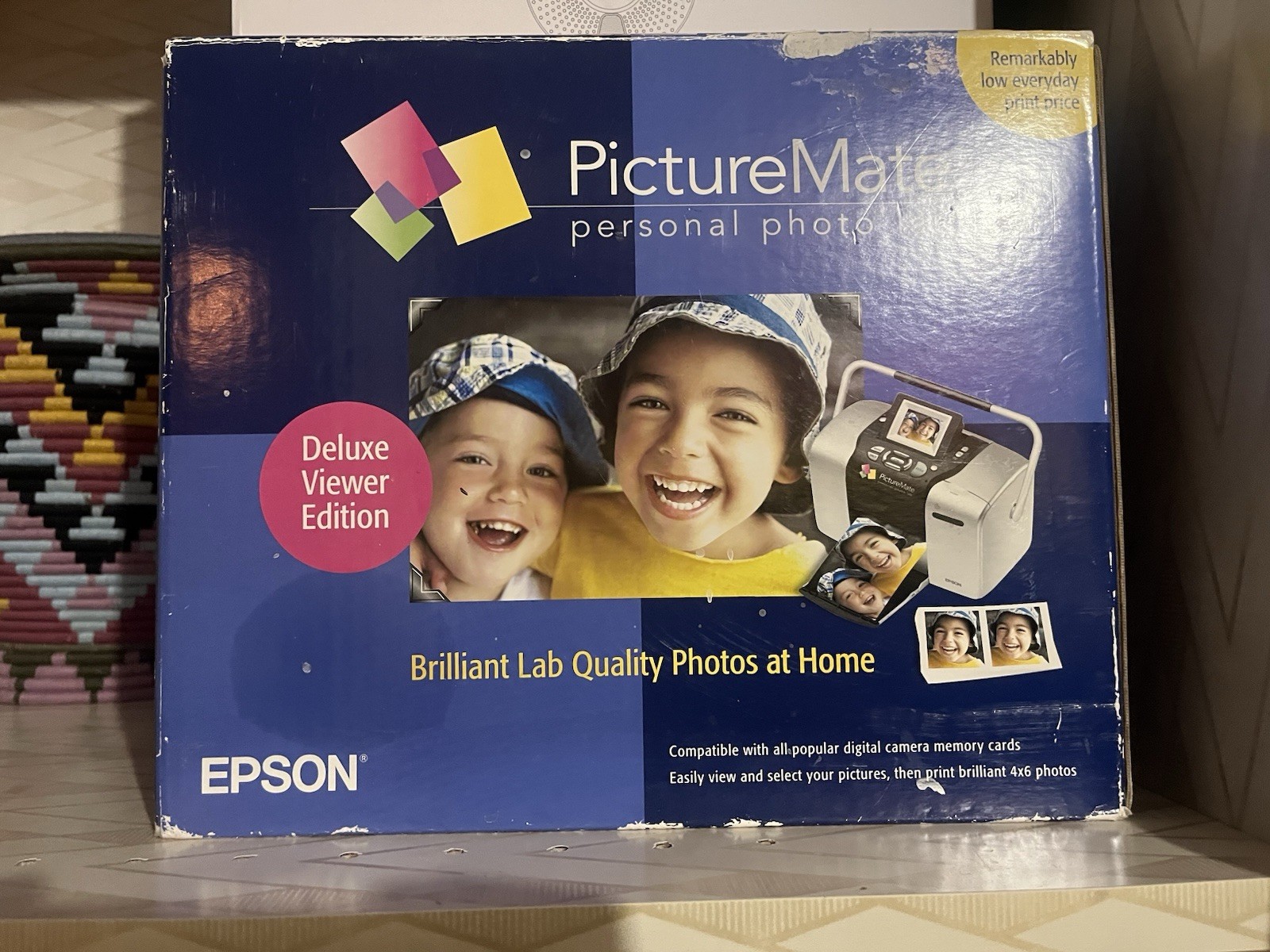 Epson PictureMate Personal Photo Lab Deluxe Viewer Edition Model B351A + Extras