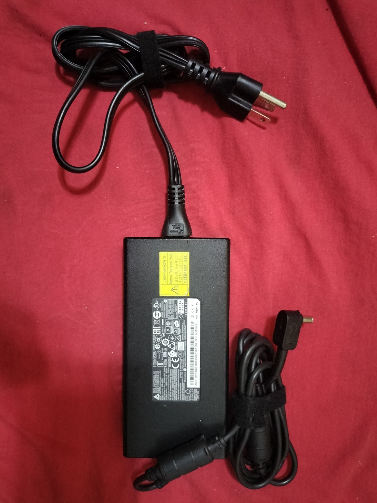 Delta Electronics ADP-180TB F AC Adapter Power Supply Charger Cord For Laptop
