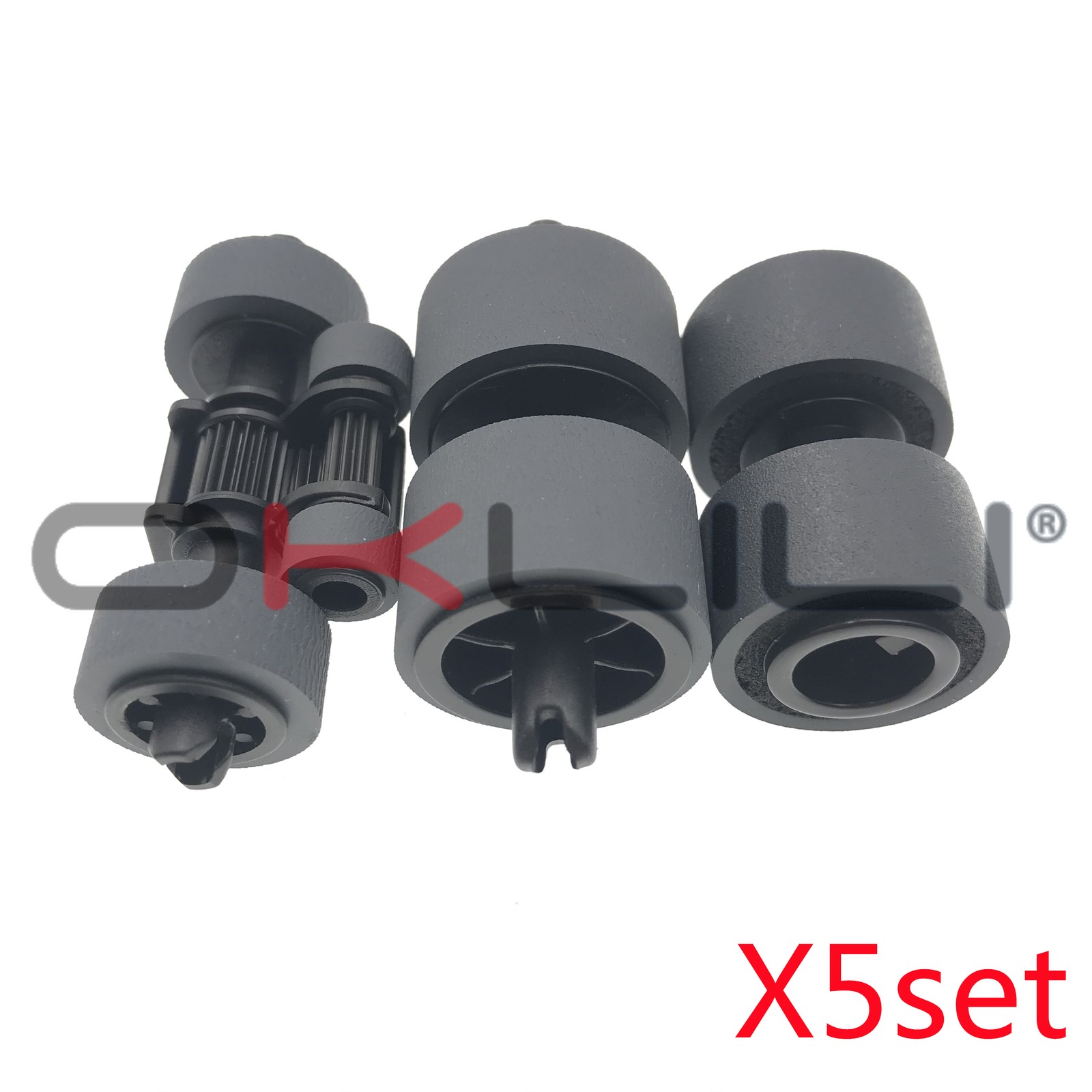 5 X Pickup Brake Separation Roller for Brother ADS2200 ADS2700W ADS3100 ADS3300W