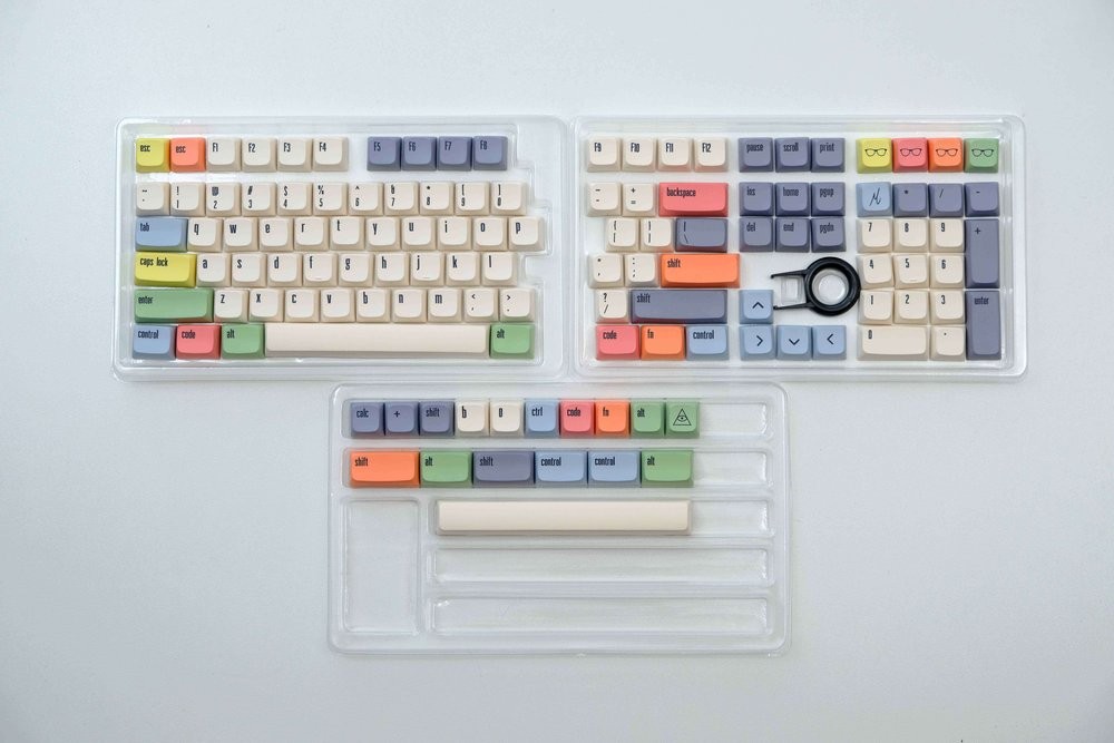 126 Keys XDA Profile Canvas Keycap Set