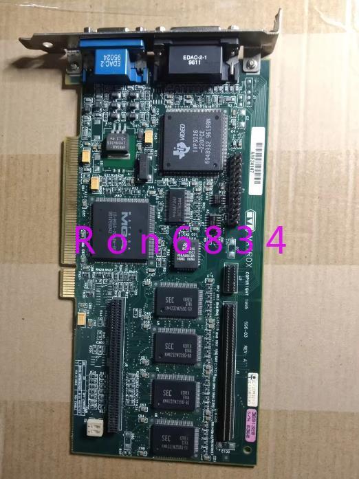 1pc used MATROX MGA-MIL/4/FE PCI 590-03 REV:A graphics card