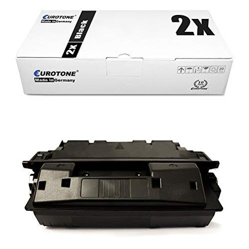 Eurotone 2x Black Laser Toner Cartridge Compatible with HP C4129X+TN50