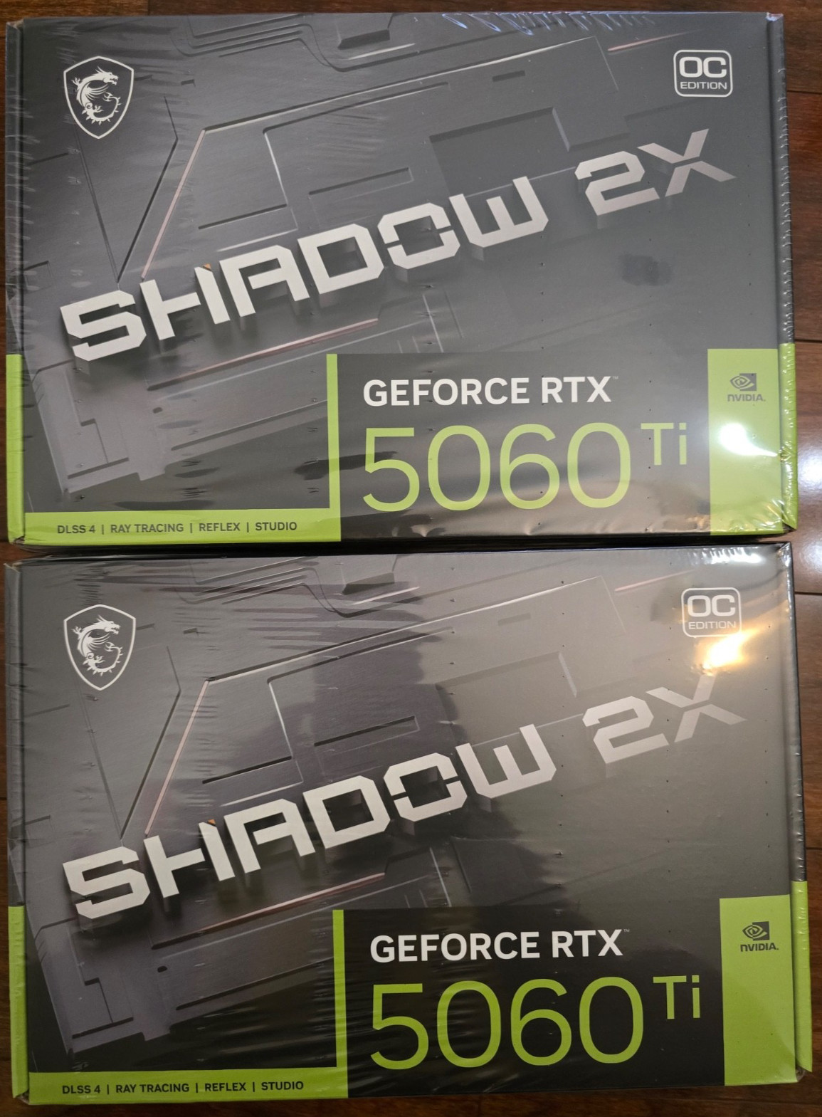 MSI SHADOW GeForce RTX 5060 Ti 16GB GDDR7 PCI Express 5.0 Graphics Card 2X OC