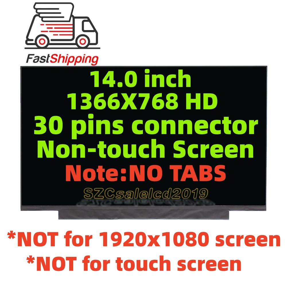N140BGA-EA4 C2 N140BGA-EB4 REV C1 | NO Tabs | LAPTOP LED LCD Screen HD 1366x768