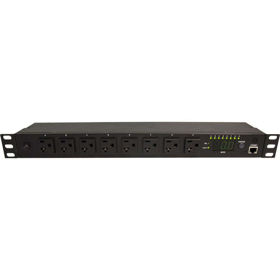 Minuteman RPM1581HVN 1U Horizontal/Verical Mount 8-Outlet Remote Power Manager