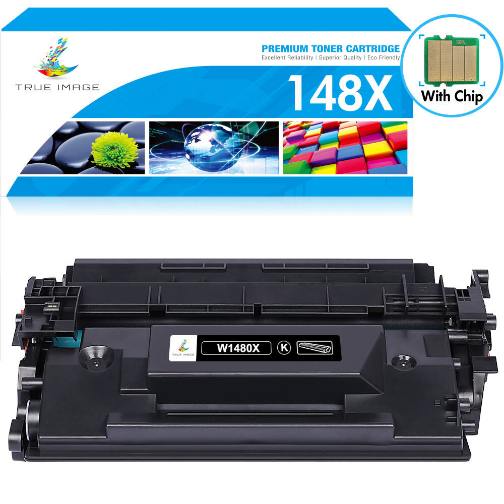 1-4 High Yield Black Toner (WITH CHIP) For HP 148X W1480X LaserJet Pro 4001 4101