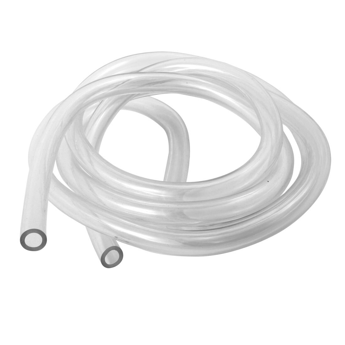 6.6Ft/2M Transparent Soft Silicone PC Water Cooling Tubing Tube Pipe