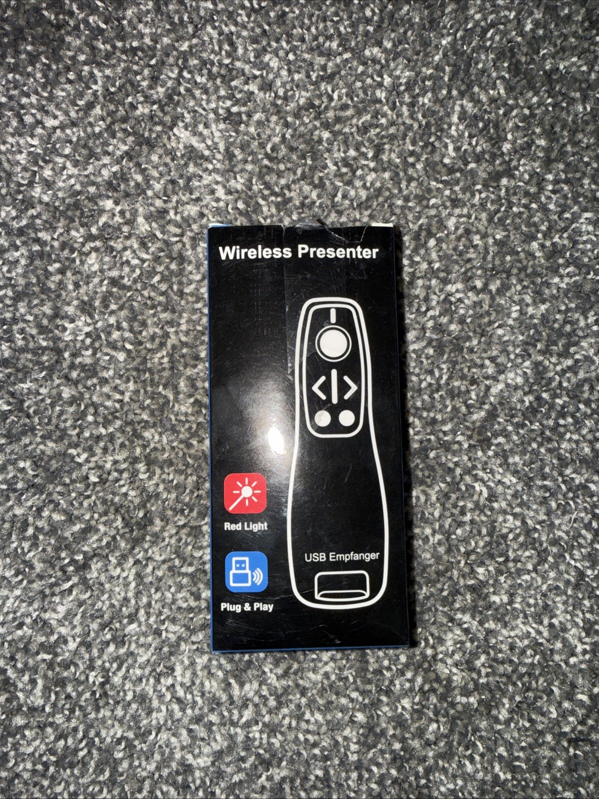 2-in-1 USB C Wireless Presenter Remote w/Volume Control Slide Advancer Powerpoin