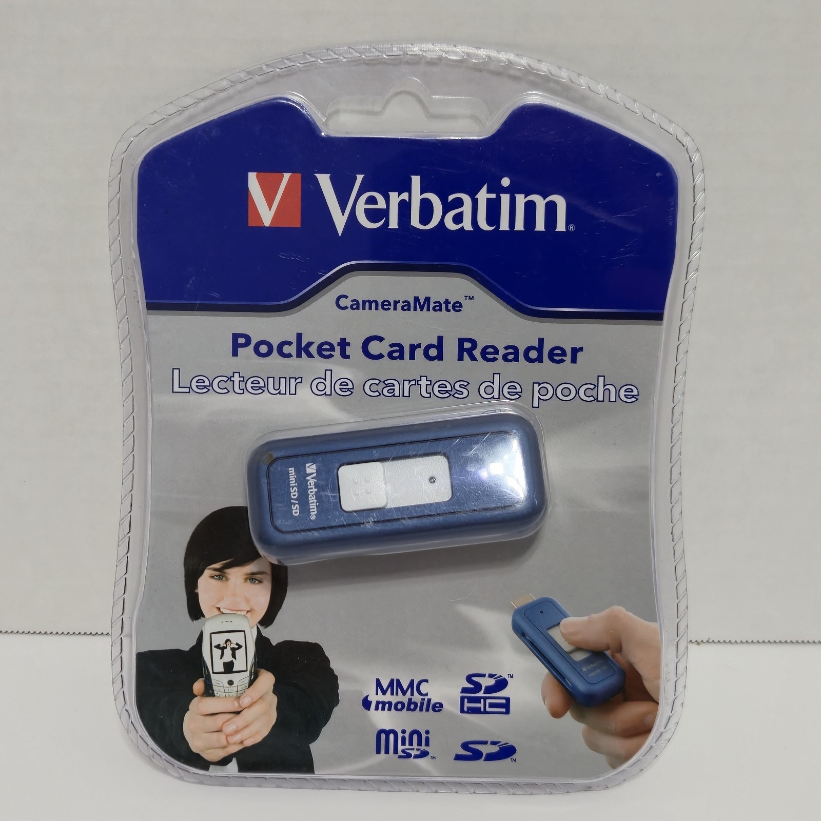 Verbatim CameraMate Pocket Reader (MS/MS Pro) 96502 (NEW, SHIPS FREE)
