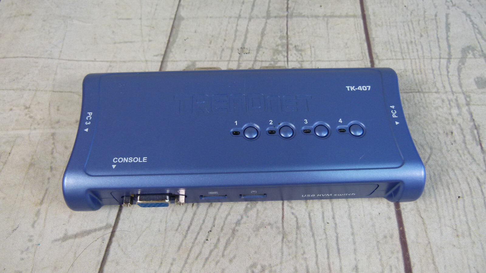 TRENDnet Model TK-407 4-Port USB KVM Switch