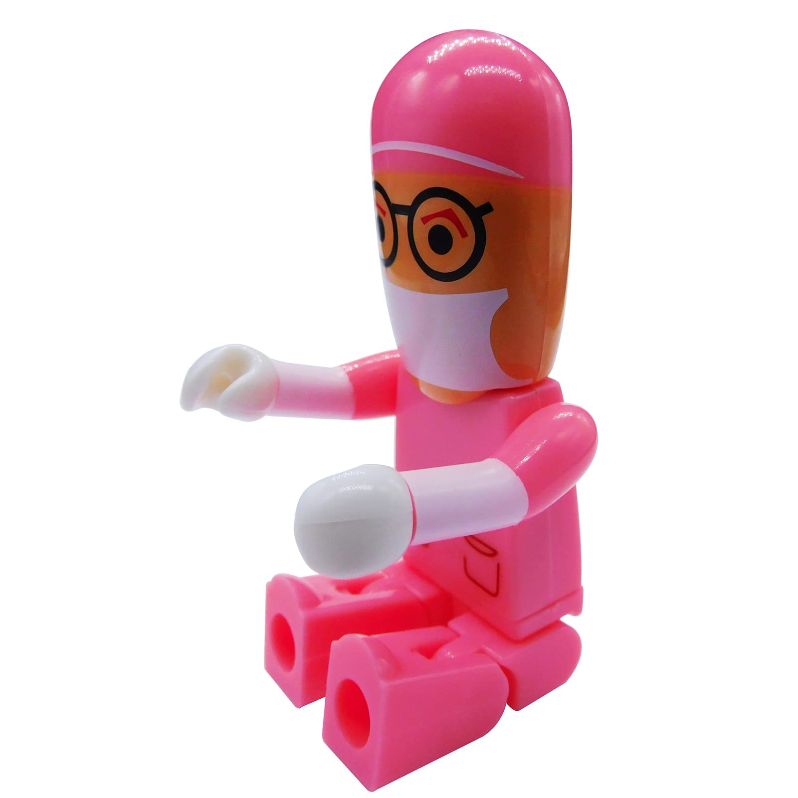 Surgeon & Nurse 4GB USB Flash Drives Memory Sticks Thumb Drive (Pink)