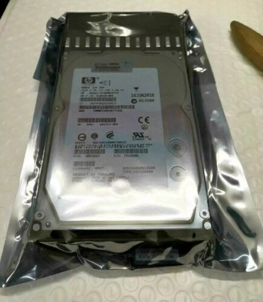 New HP AP860A P2000/ MSA2 600GB 6G DP 15K SAS 3.5" LFF 601777-001 Hard Drive HDD