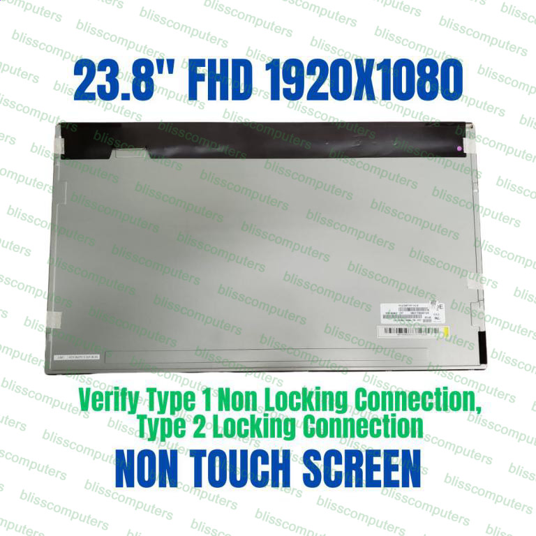 LTM238HL02 Non Touch LED LCD Display Screen Panel Replacement 23.8" FHD H01