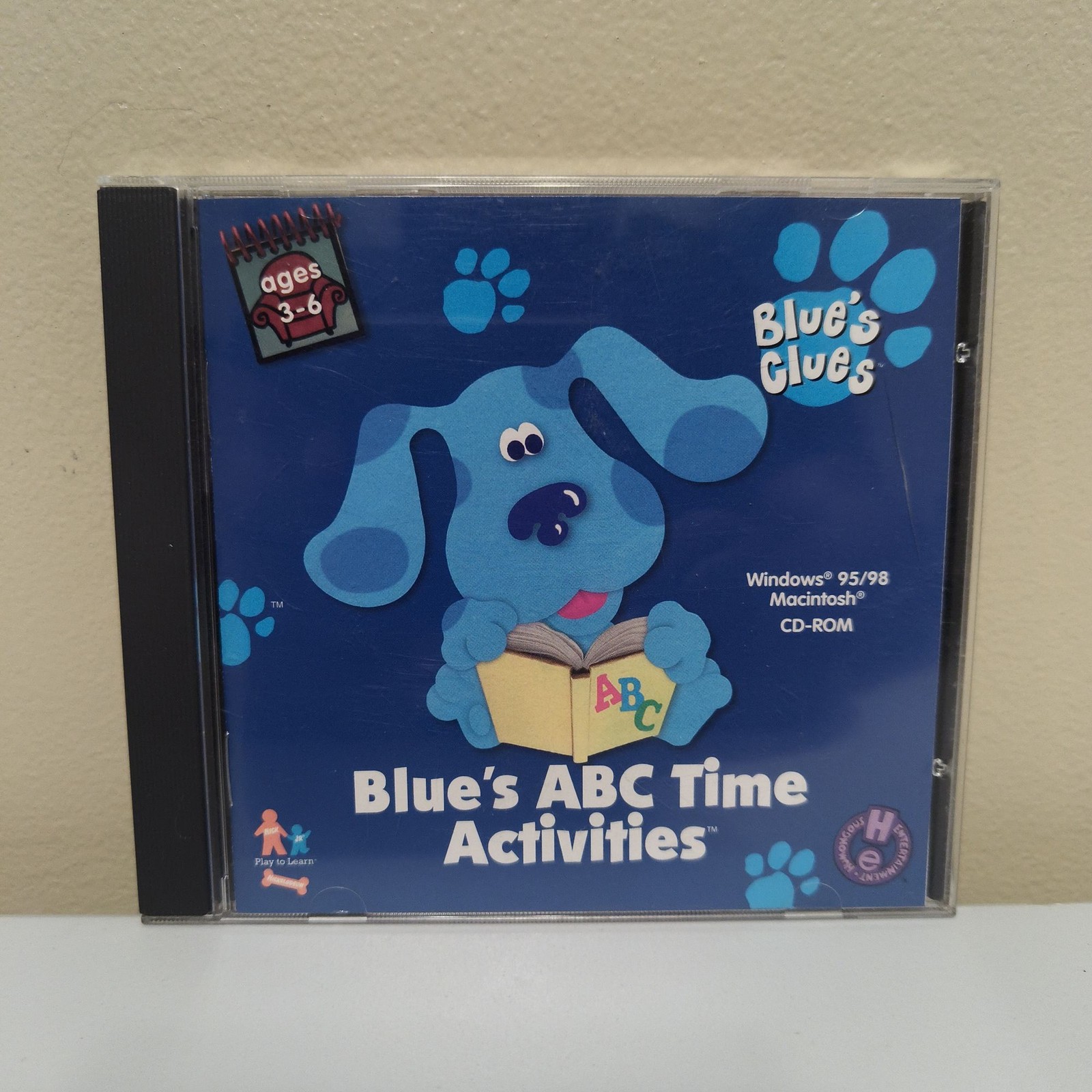 Blue's Clues Blue's ABC Time Activities PC Mac CD-ROM Educational Game