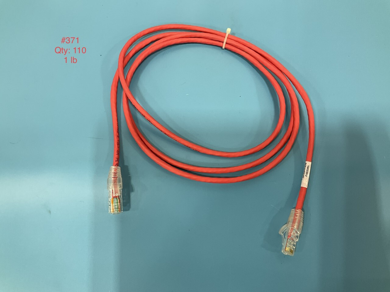 10 PCS - 6 feet / 2 Meters PATCH CORD RJ45 , LAN Cat5e, Molex 0181910963