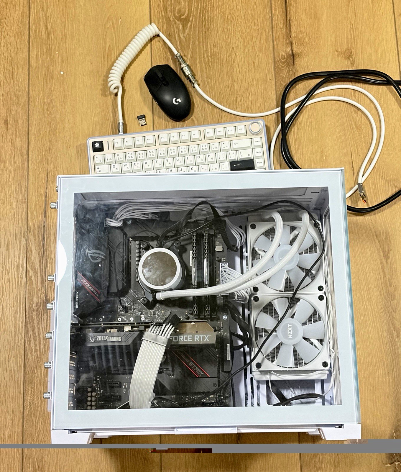 PREBUILT, GAMING PC W/ KEYBOARD, MOUSE, NVIDIA, AMD, NZXT (DESC FOR COMPONENTS)