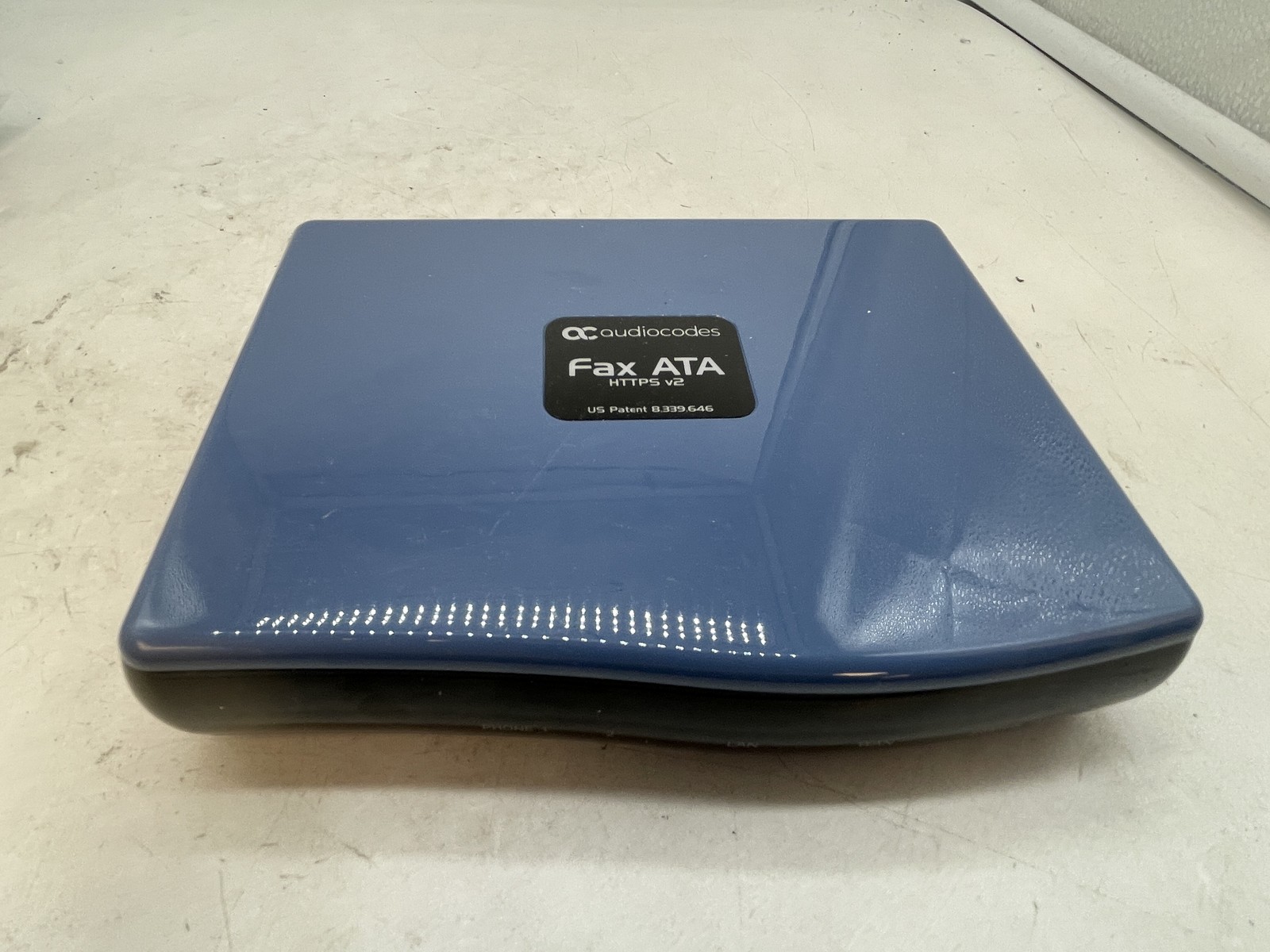 AudioCodes MP-202 Fax ATA HTTPS v2 VoIP Gateway MP202B/SIP/HTTPSFAX2 - Free S/H