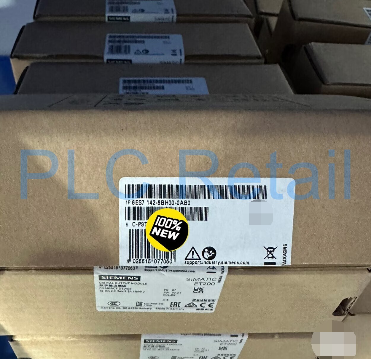 New Siemens ET200 Digital Output Module 6ES7142-6BH00-0AB0 Fast delivery