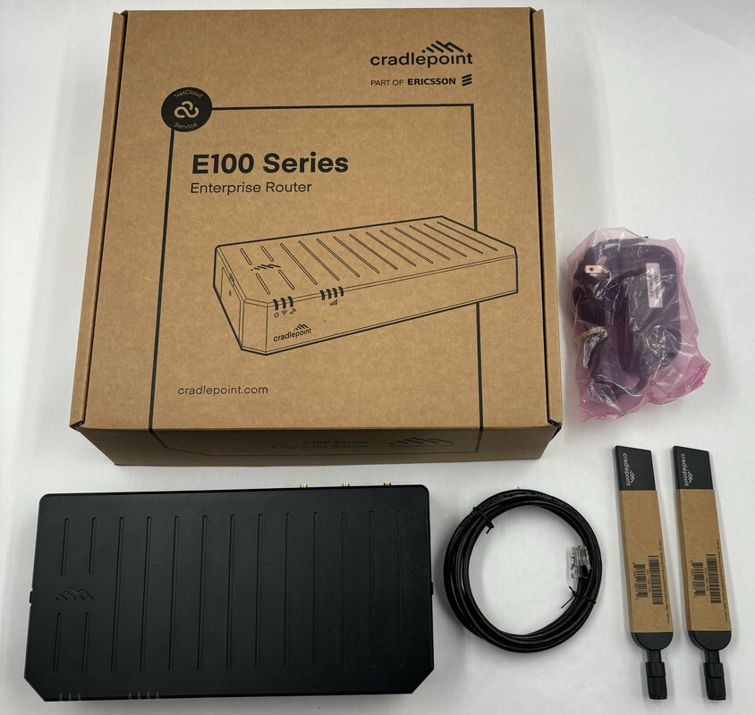 CRADLEPOINT S5A037A  E100-C4D E100 SERIES ENTERPRISE WIRELESS ROUTER
