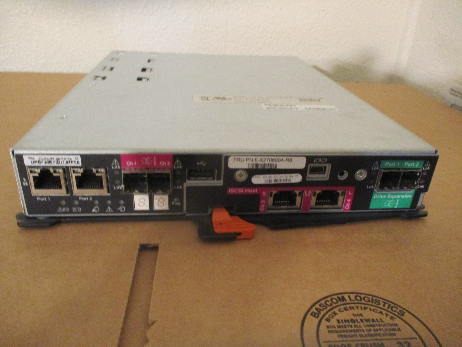 NetApp E-X270800A-R6 Drive 8GB  2 Port  Host iSCSI  111-02547+A0