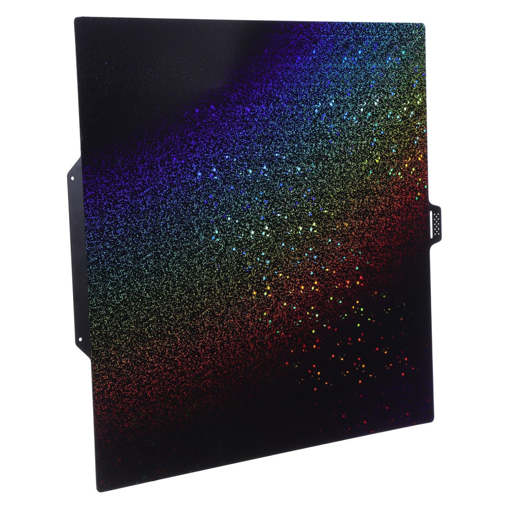 Durable PVC Hot Bed Build Plate for 3D Printers Dual Textured Black Surface
