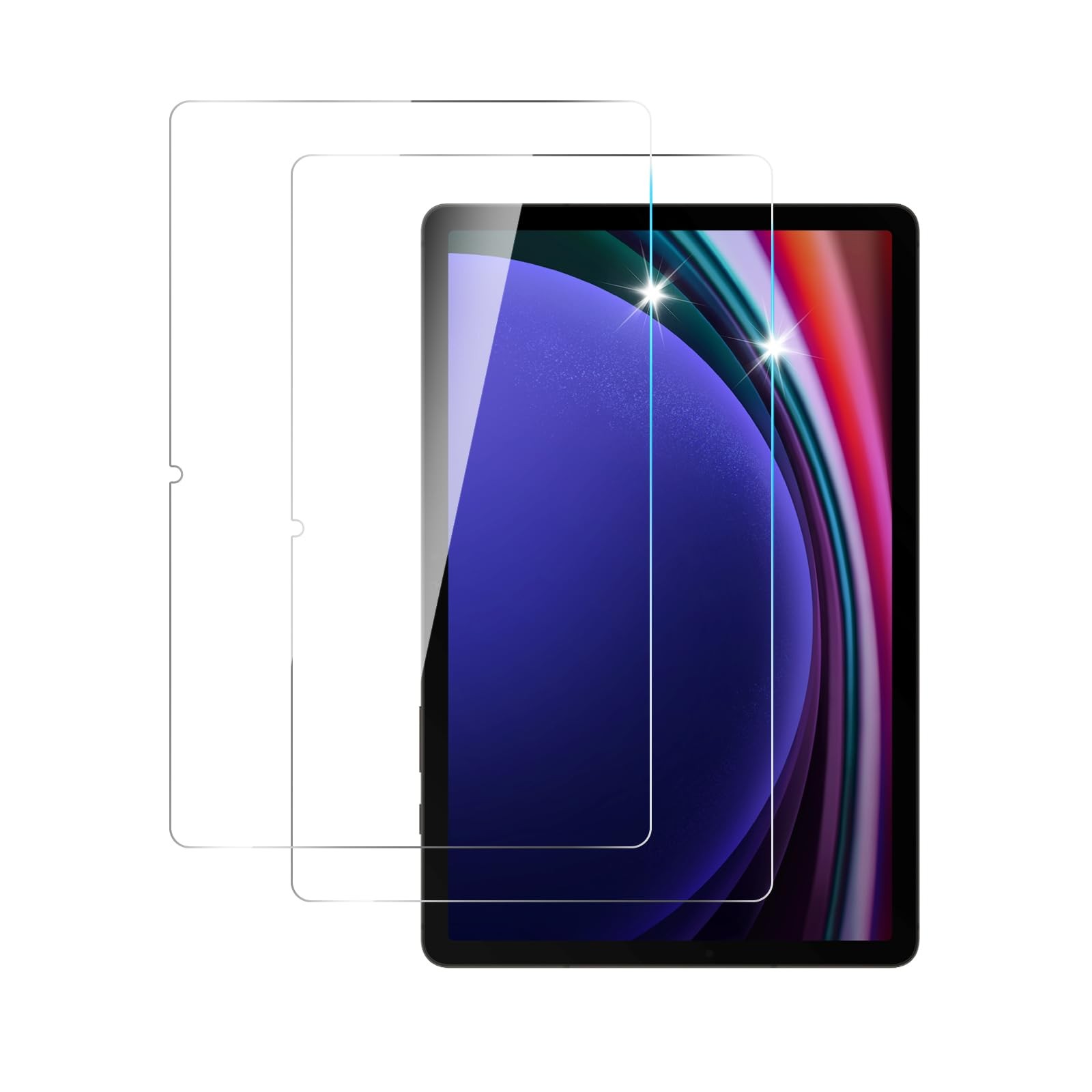 2x Protector De Pantalla Cristal HD Para Samsung Galaxy Tab S10 FE 10.9" 2025