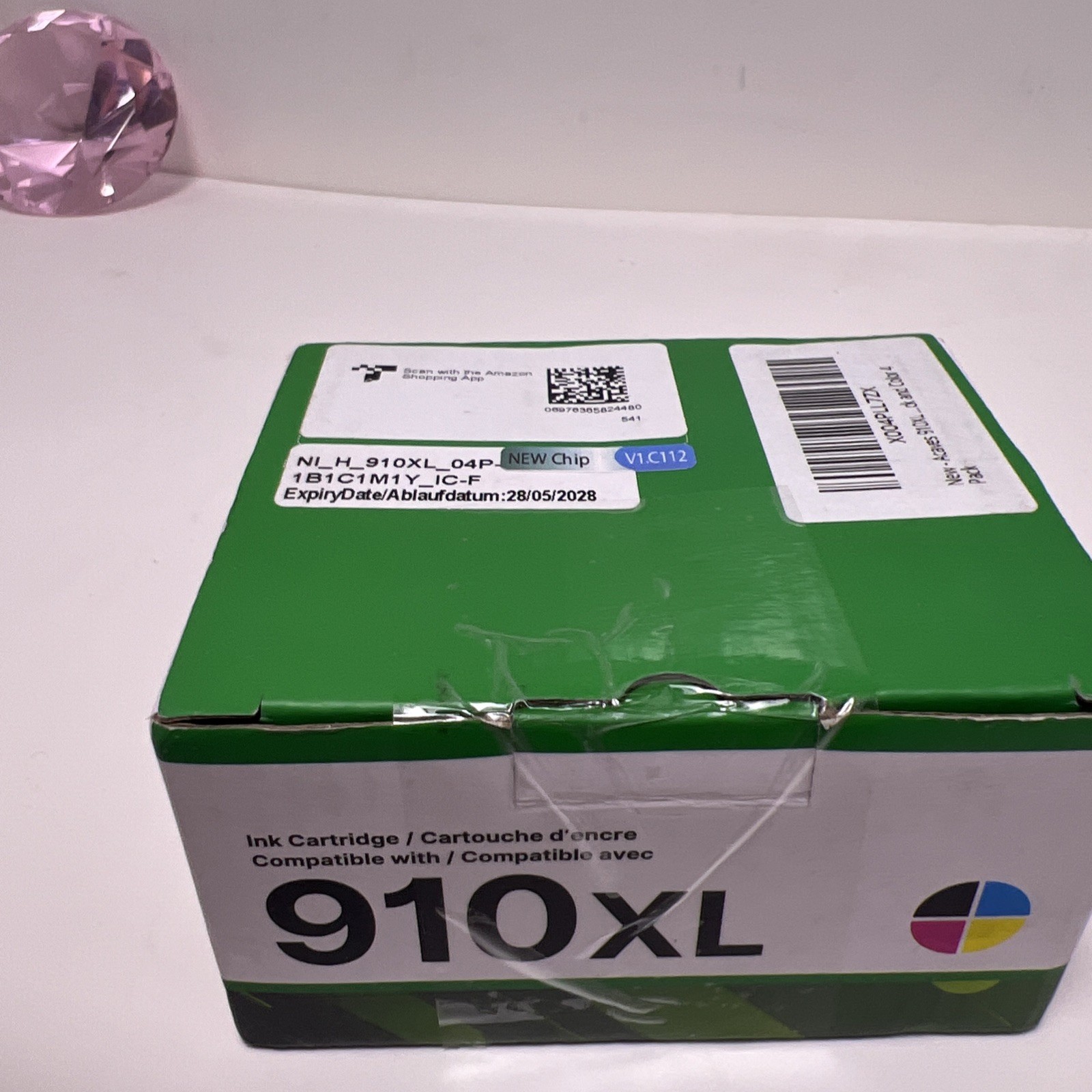 Acaves 910XL Ink Cartridge 4-Pack for HP OfficeJet 8020 8030 9010 9020 Series
