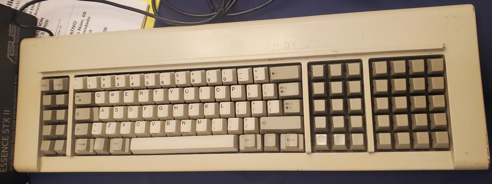 4704 IBM Keyboard F107 w/ XWhatsit USB Converted. Working with solenoid beeper