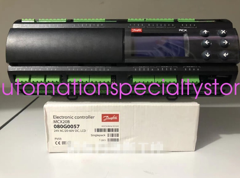 1PCS Danfoss MCX20B Programmable Controller 080G0057 shipping Via DHL/Fedex