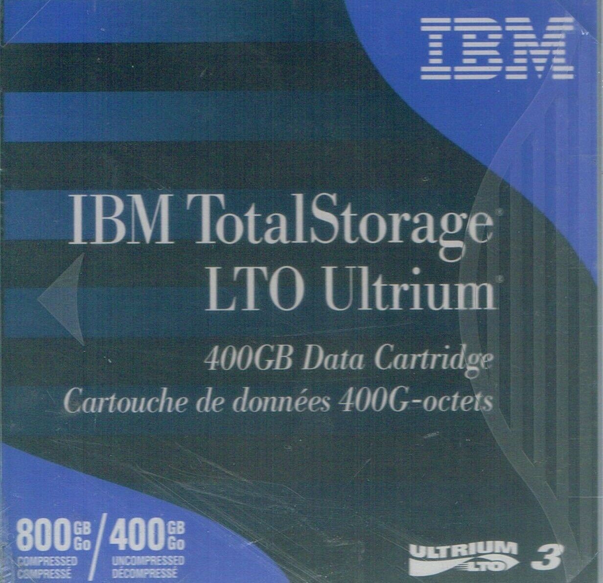 Brand New IBM TotalStorage LTO Ultrium 3, 800GB/400GB, PN 24R1922