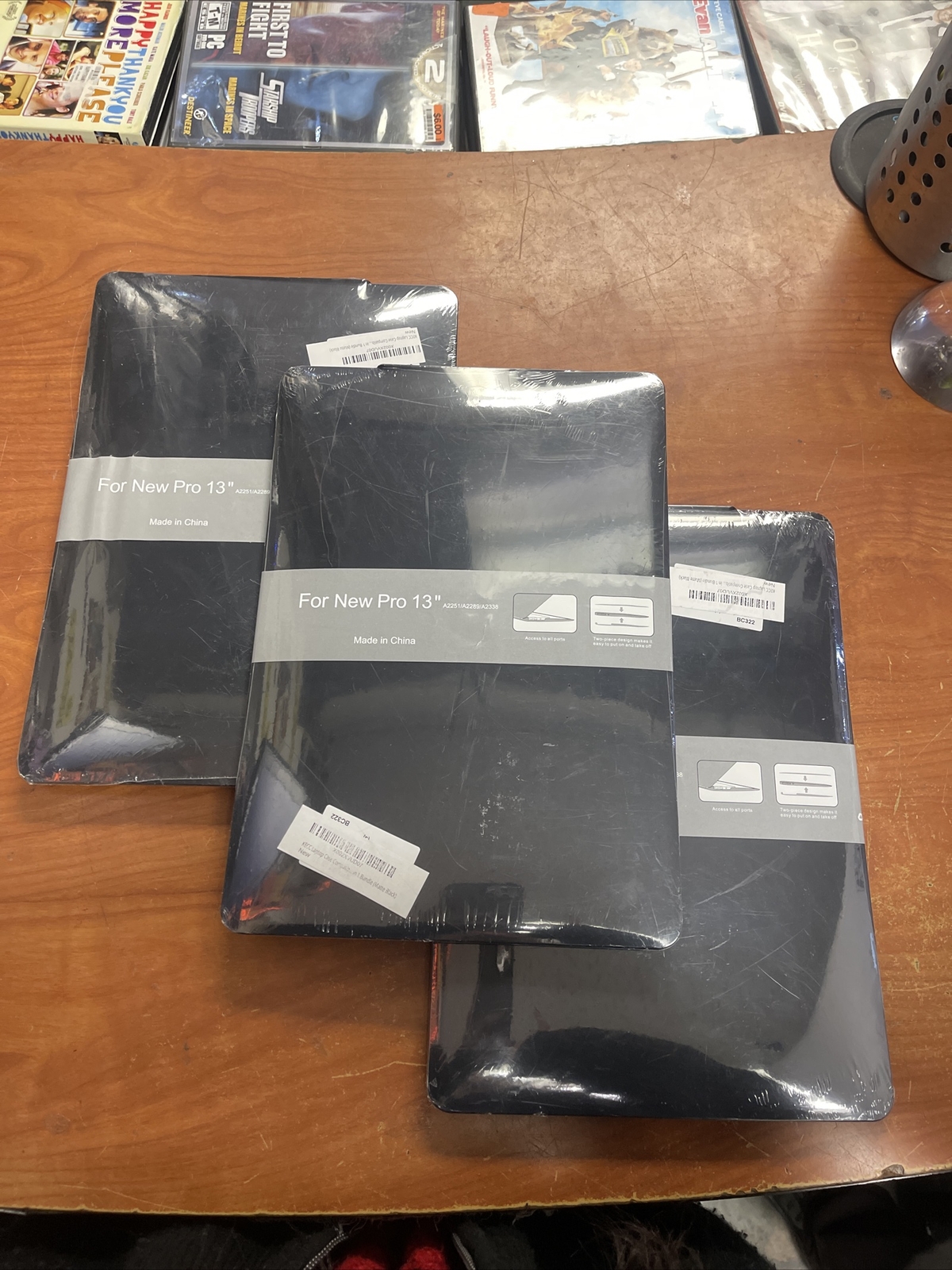 LOT OF 3 MacBook New Pro 13” Shell Case A2251/A2289/A2338 with Keyboard Cover