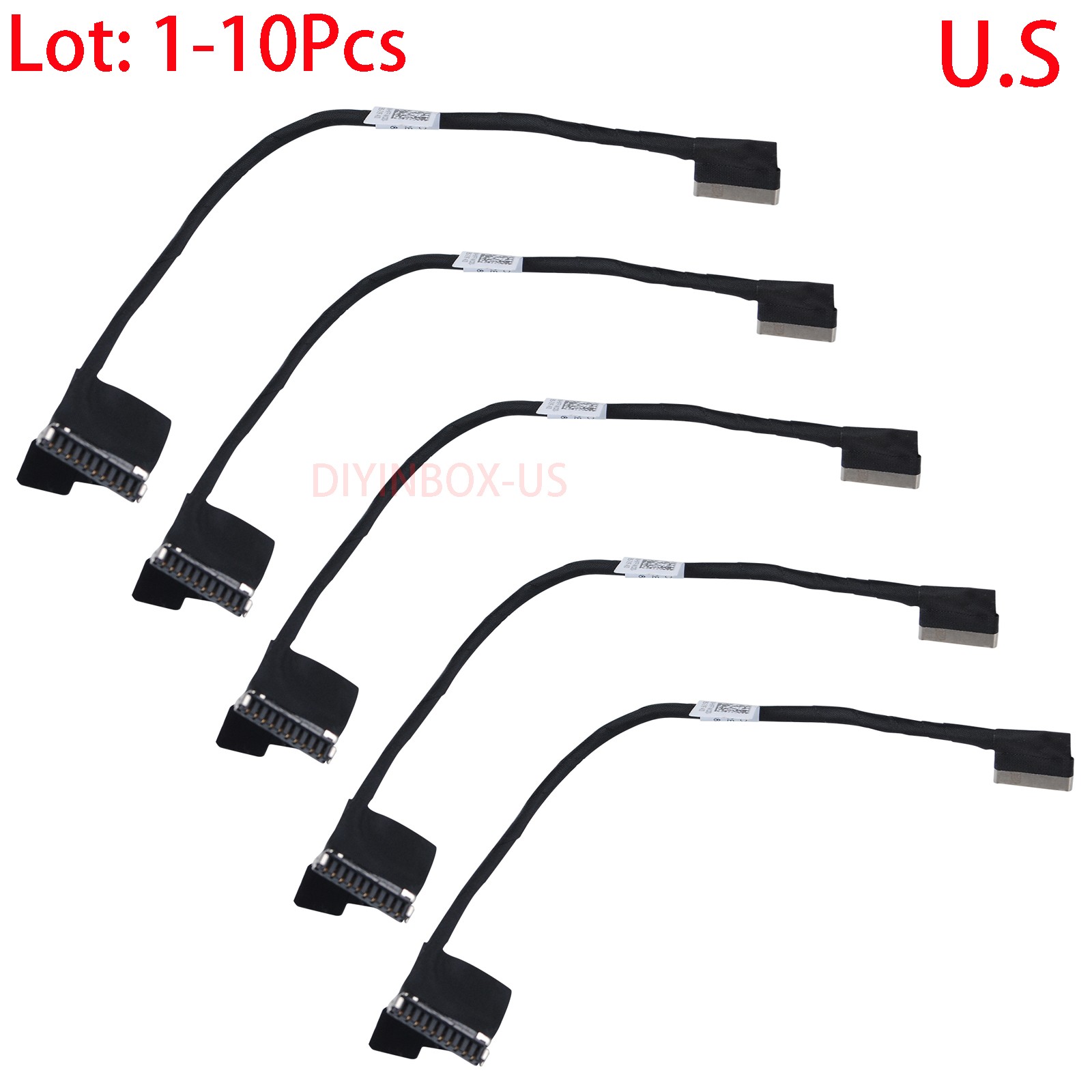 Lot Battery Cable For Dell Latitude 14 5420 5421 E5420 E5421 0WHXFP DC02003PI00