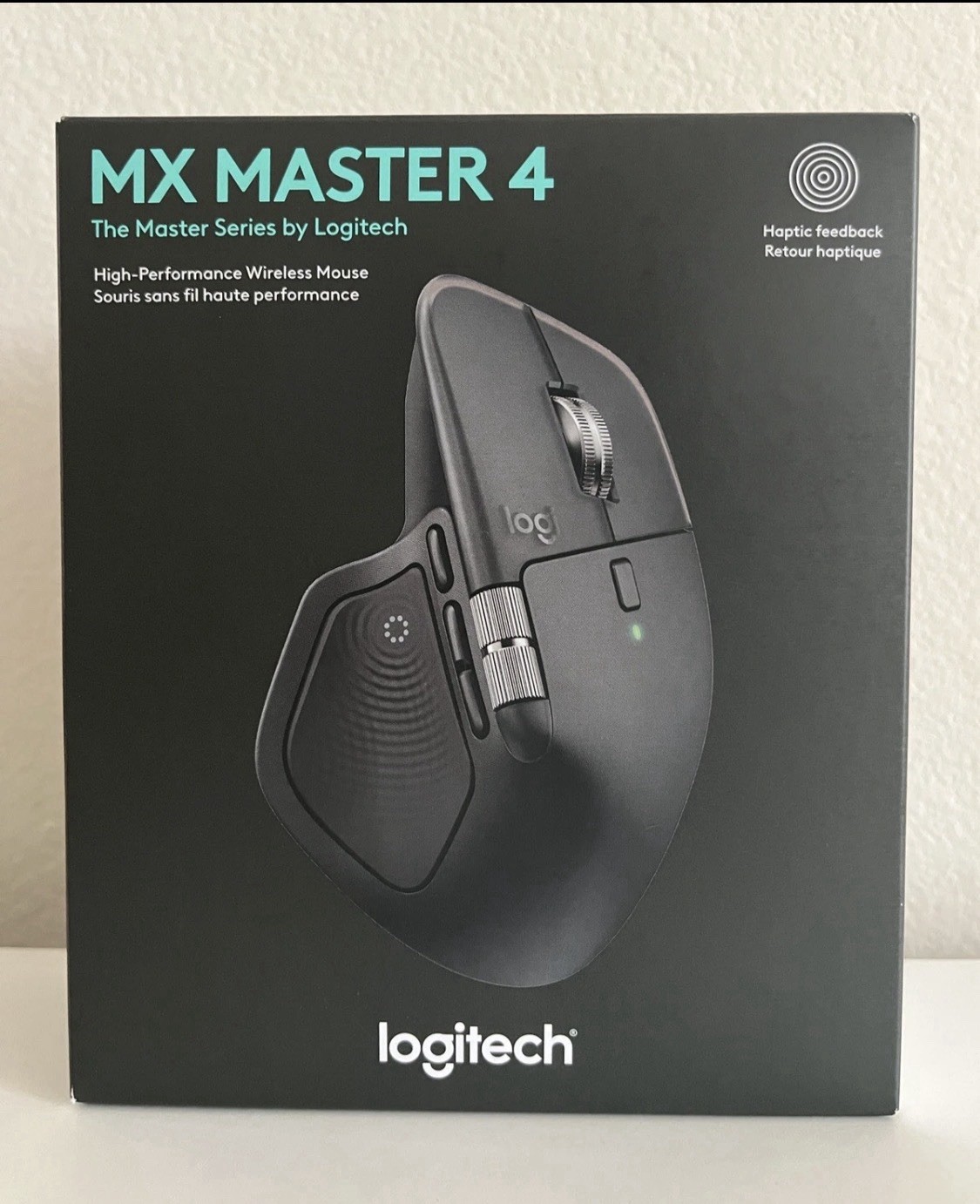 Logitech MX Master 4 High-Performance Wireless Mouse Black New 