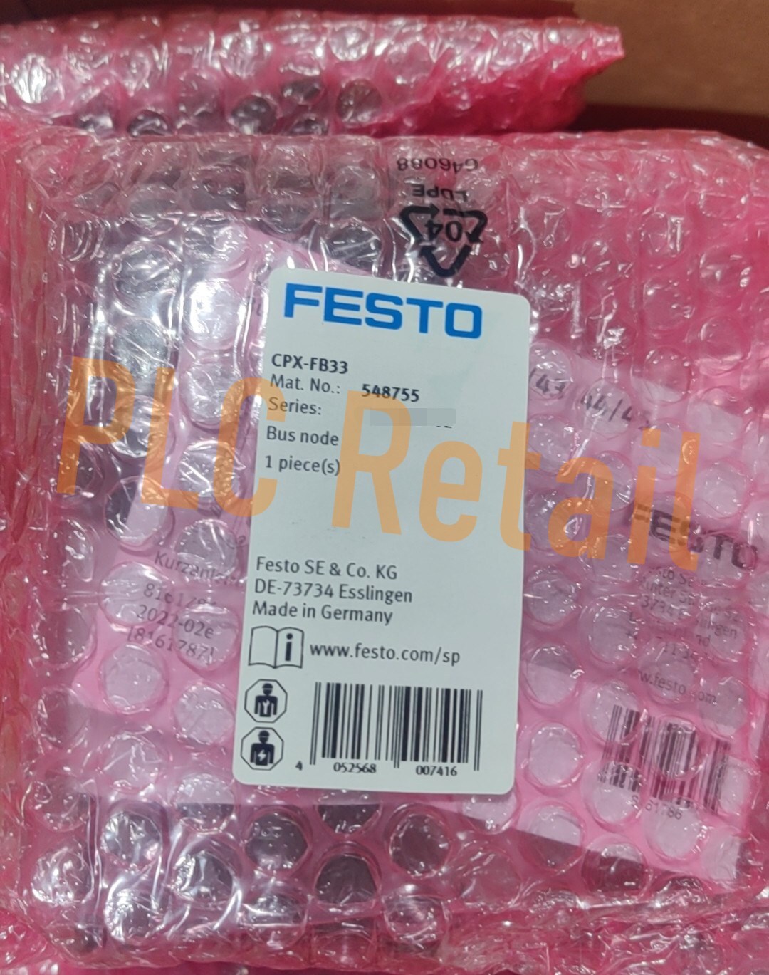 1PCS NEW FESTO Bus module CPX-FB33 548755 Fast delivery
