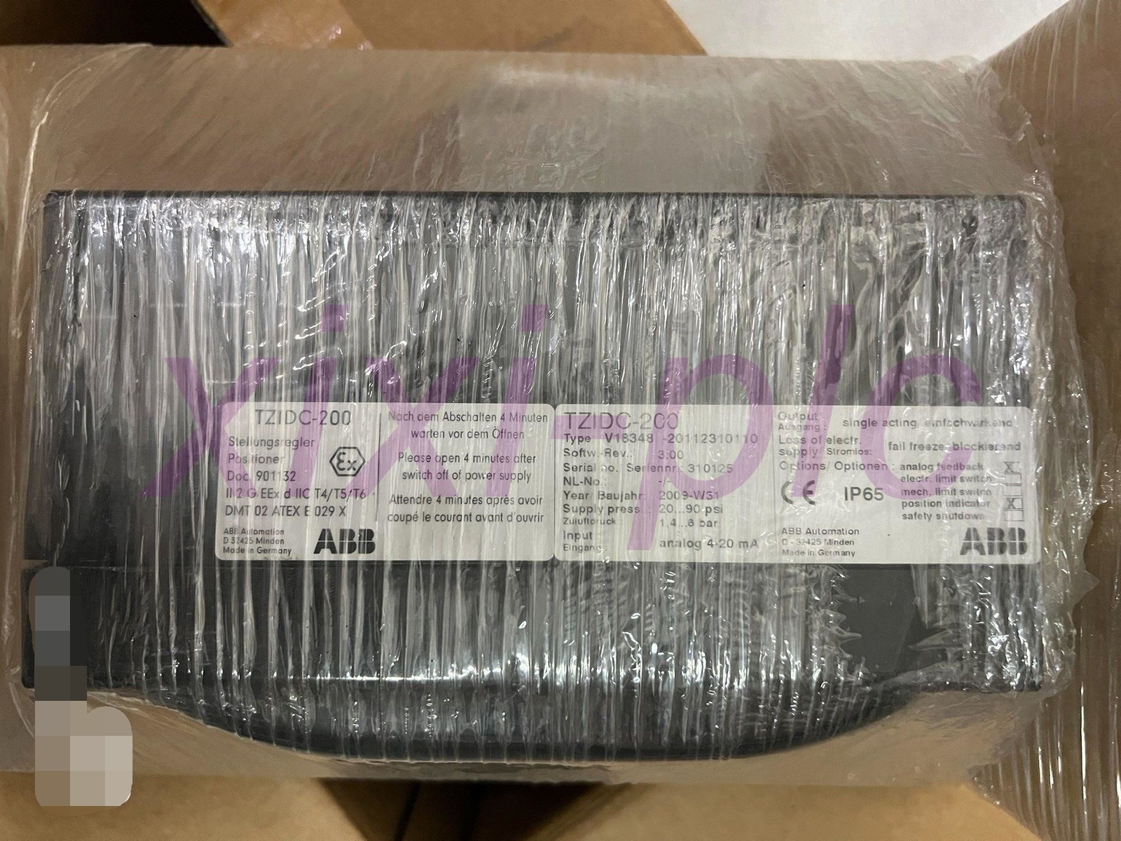 1PCS NEW ABB  TZIDC-200   positioner   DHL shipping