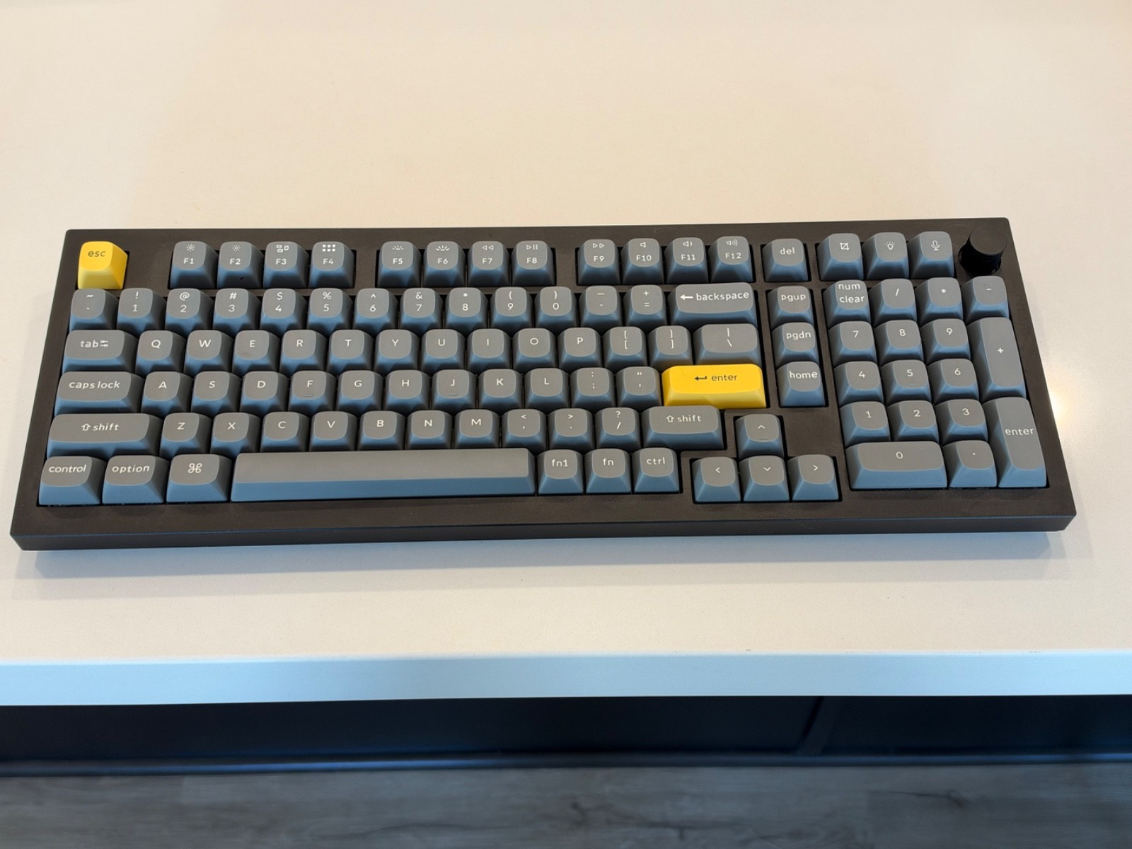 Keychron Q5 Pro Q5P-N4 Wireless Mechanical Keyboard Switch Knob Grey