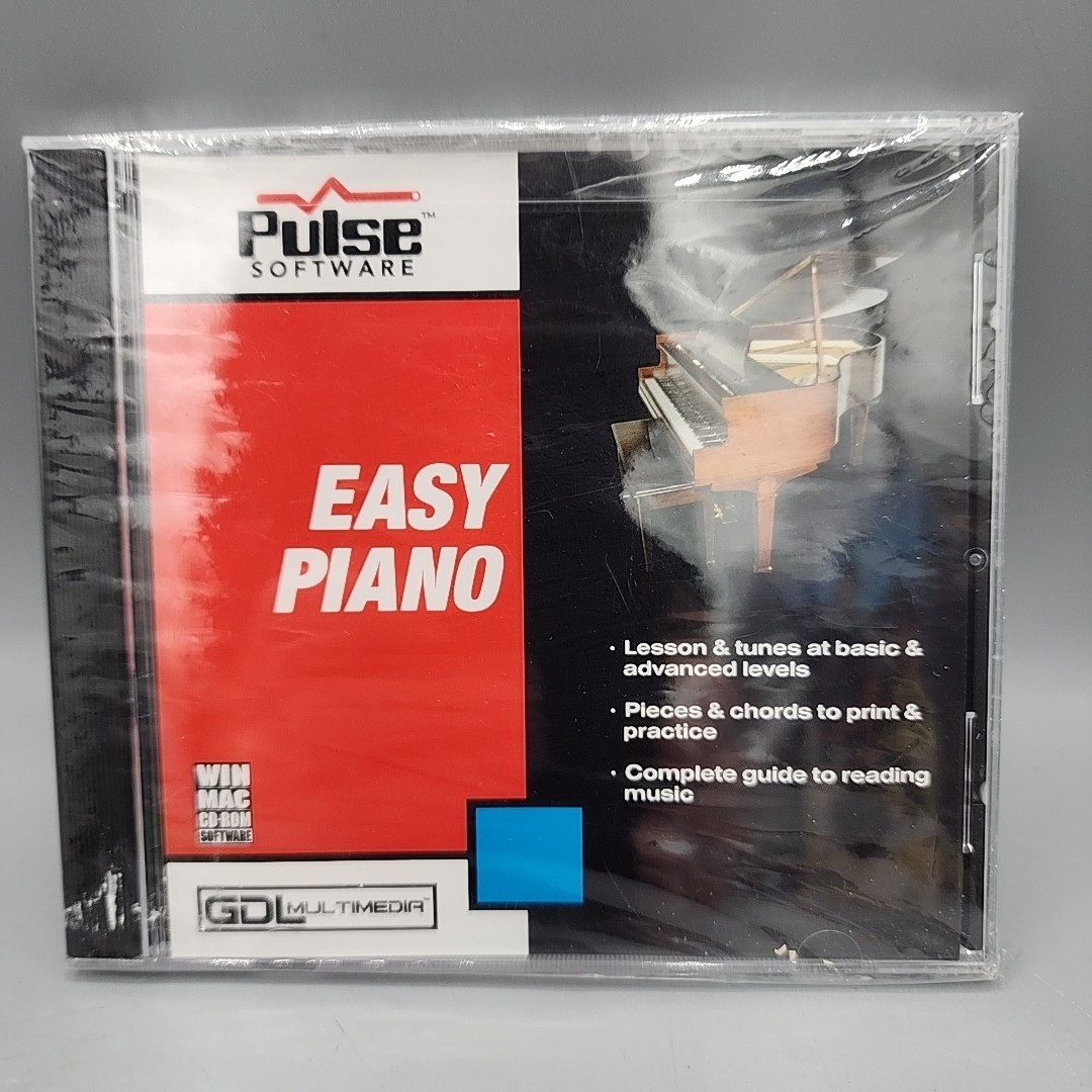 Easy Piano Pulse Software Windows Mac Multimedia Factory Sealed