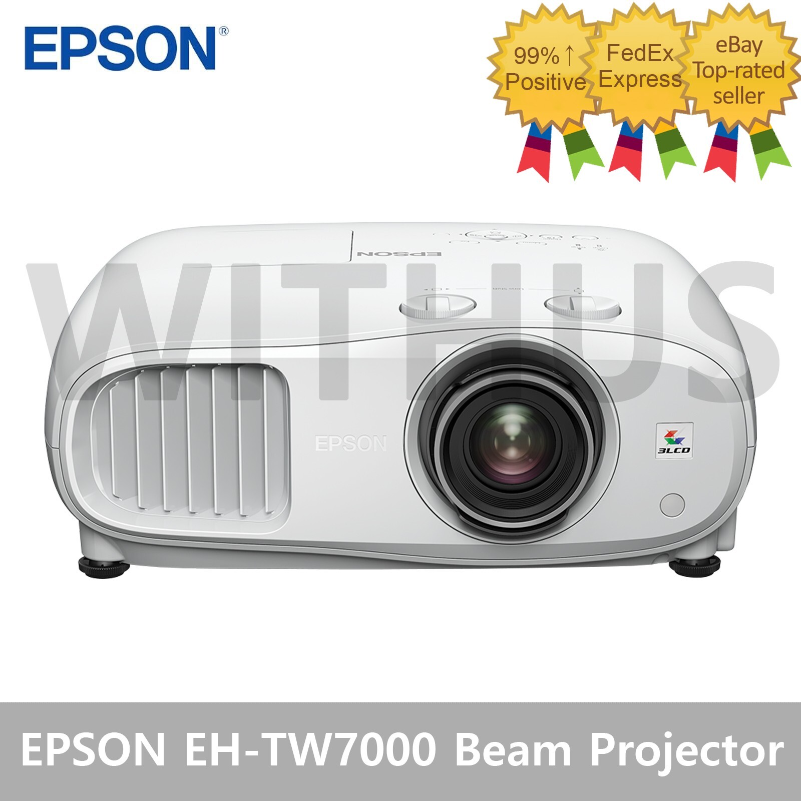 EPSON EH-TW7000 4K PRO-UHD Beam Projector Smart Home Theater - Tracking=