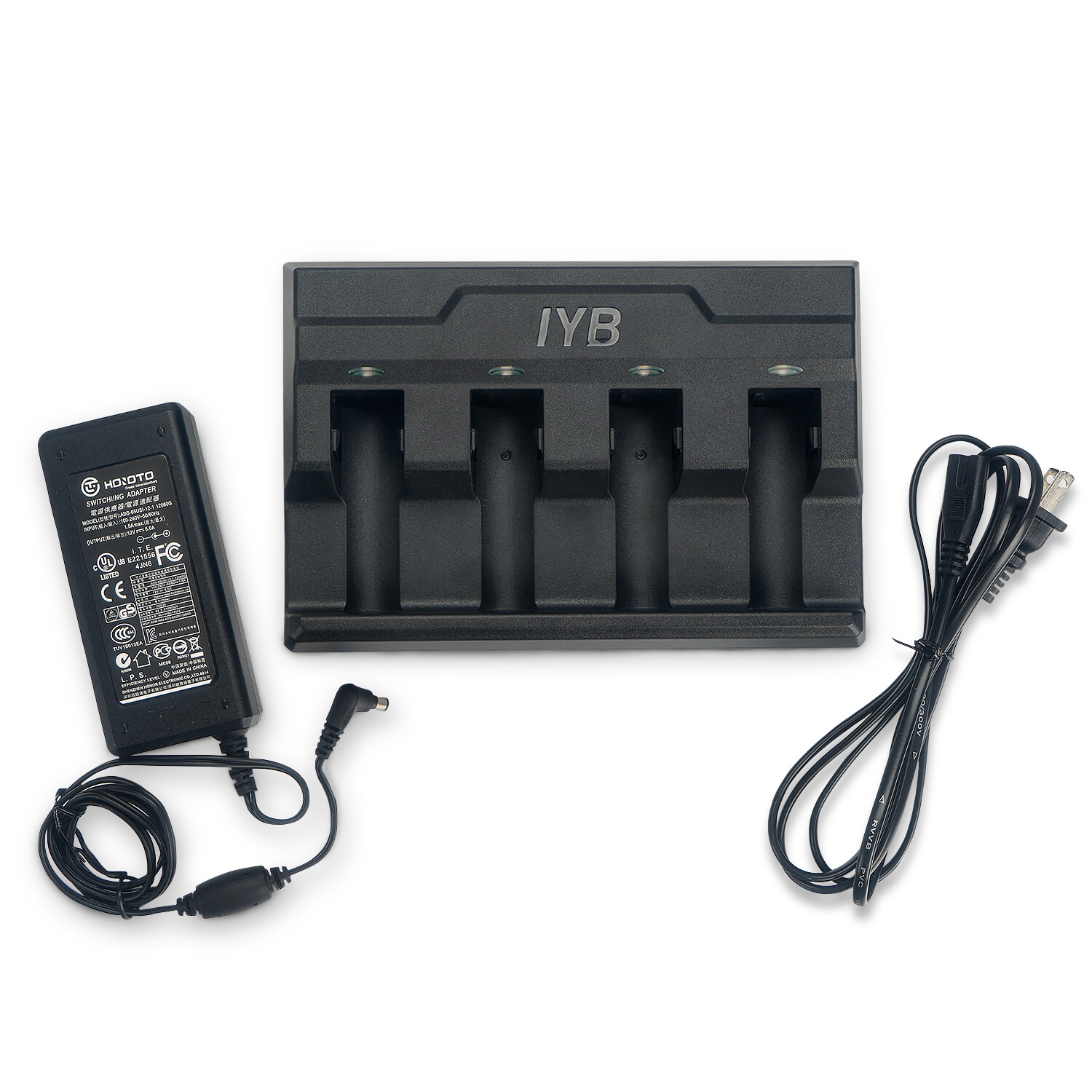 4-Slot Battery Charger SAC3600-4001CR for Zebra DS3678, DS3600, LI3678 US SHIP