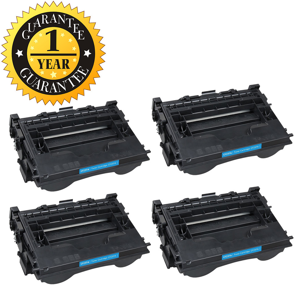 4PK 37A CF237A Toner Cartridge  For HP LaserJet M607n M608n MFP M631 M632 M633