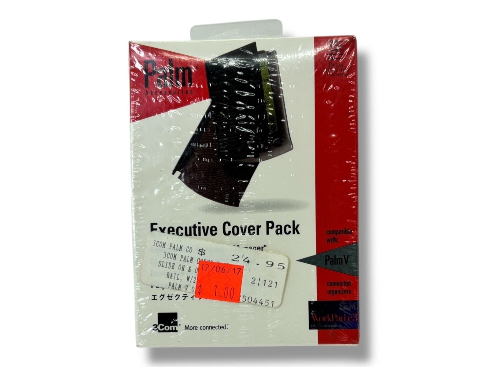2-Palm V Handheld PDA Executive Leather Covers Black and Brown New