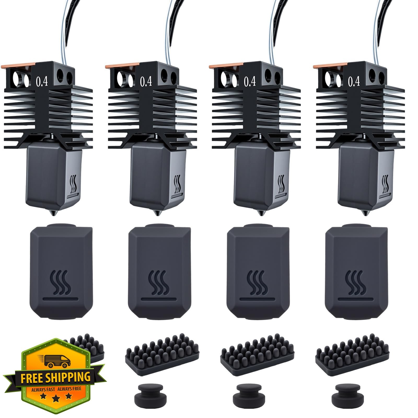 Henaiser 4Pcs 0.4mm U1 Hotend Snapmaker U1